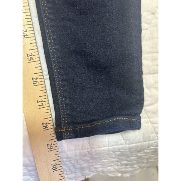 Hudson Jeans Women's Size 25 Nico Midrise Super Skinny Blue Dark Washed Pants - Picture 3 of 7